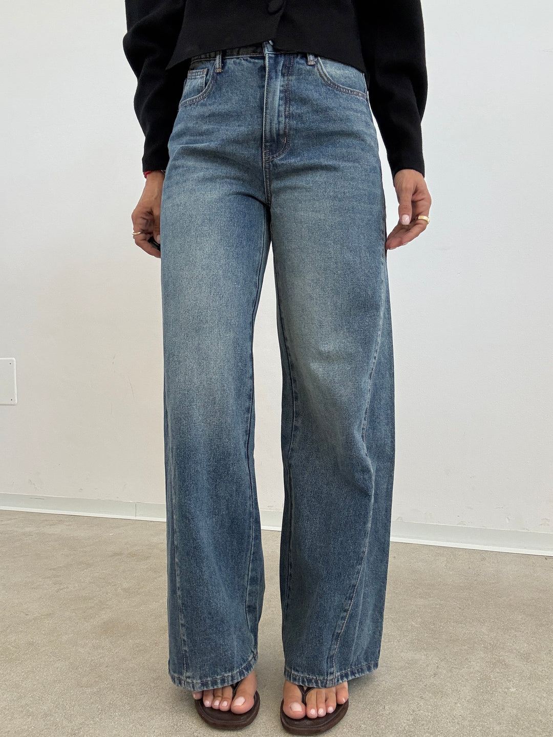 DENIM SPICCHIO MIDBLUE WASH