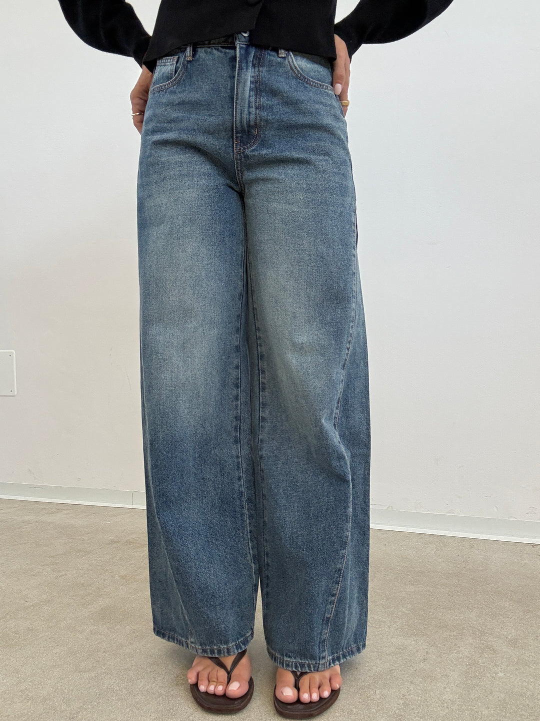 DENIM SPICCHIO MIDBLUE WASH
