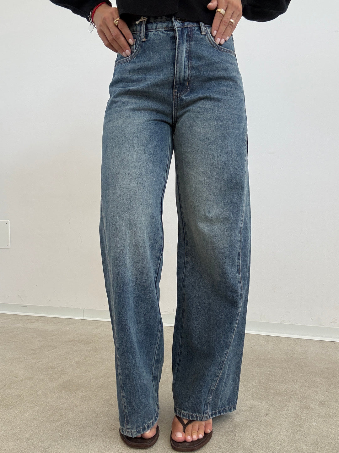 DENIM SPICCHIO MIDBLUE WASH