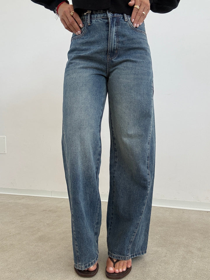 DENIM SPICCHIO MIDBLUE WASH