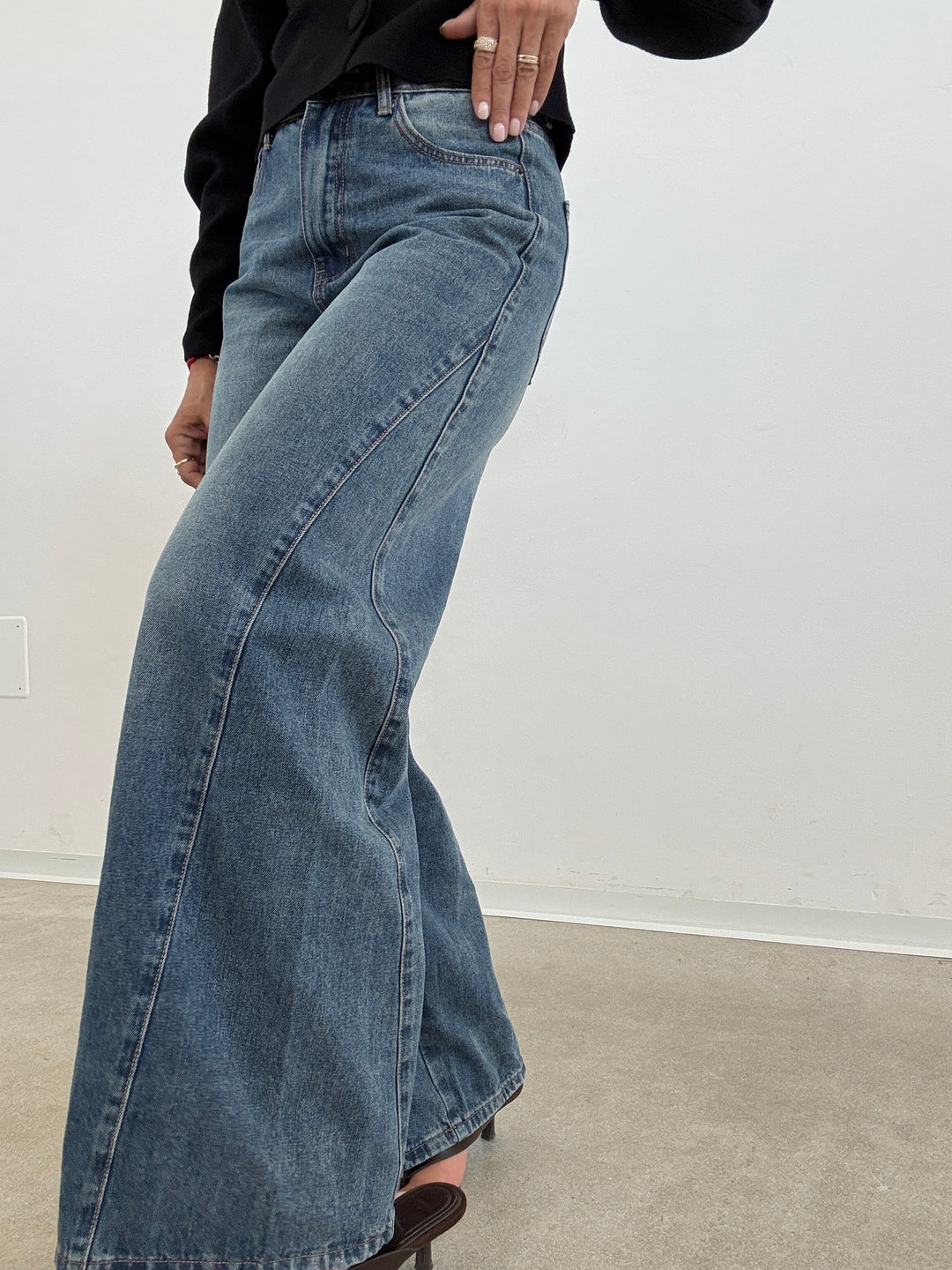 DENIM SPICCHIO MIDBLUE WASH