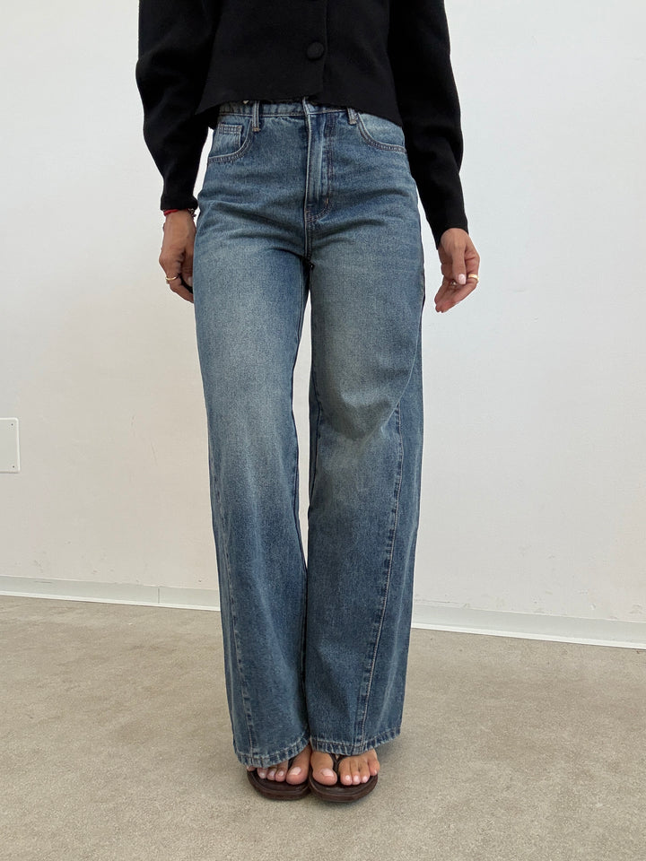 DENIM SPICCHIO MIDBLUE WASH
