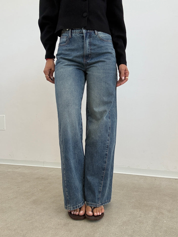 DENIM SPICCHIO MIDBLUE WASH