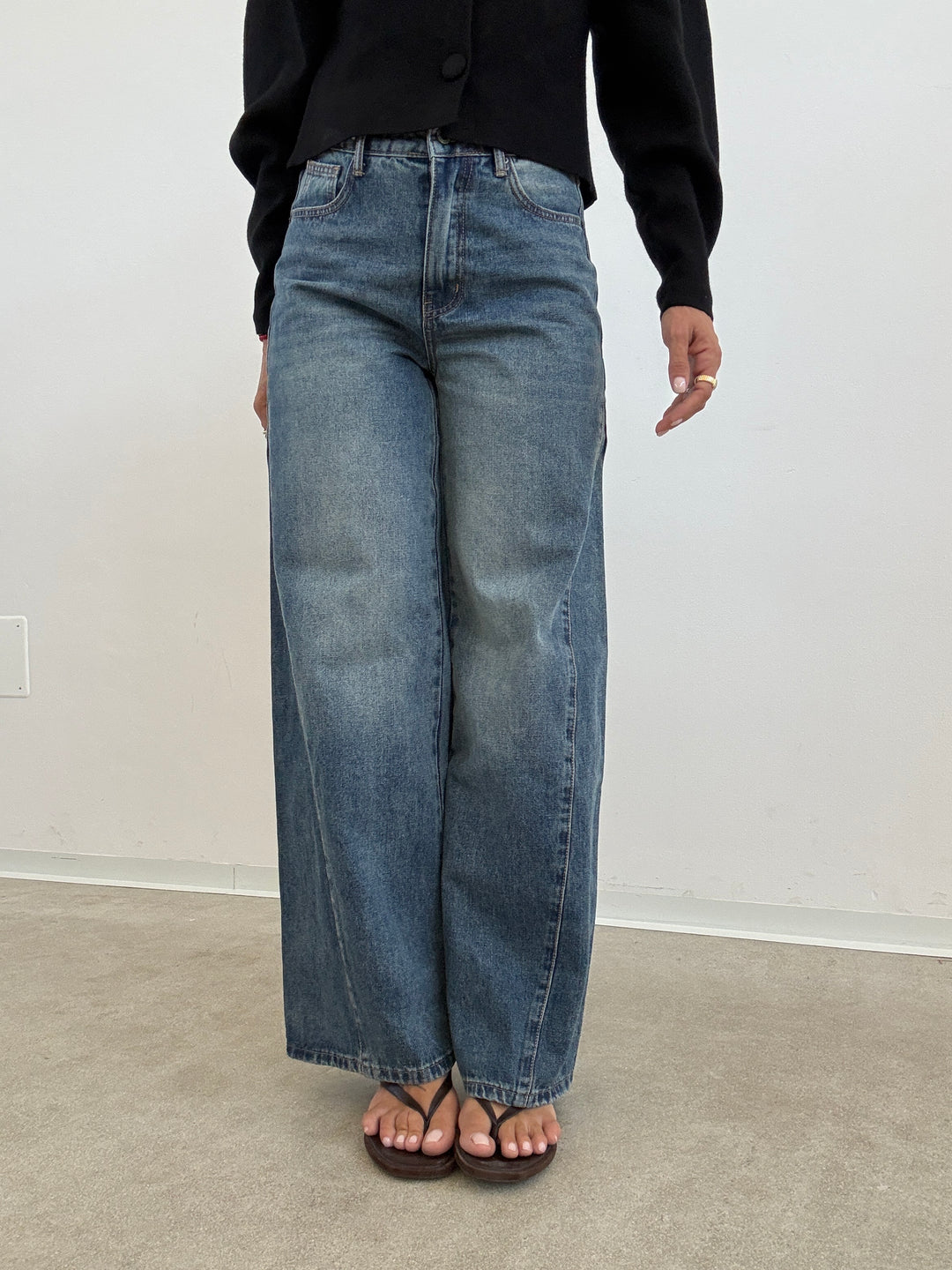 DENIM SPICCHIO MIDBLUE WASH