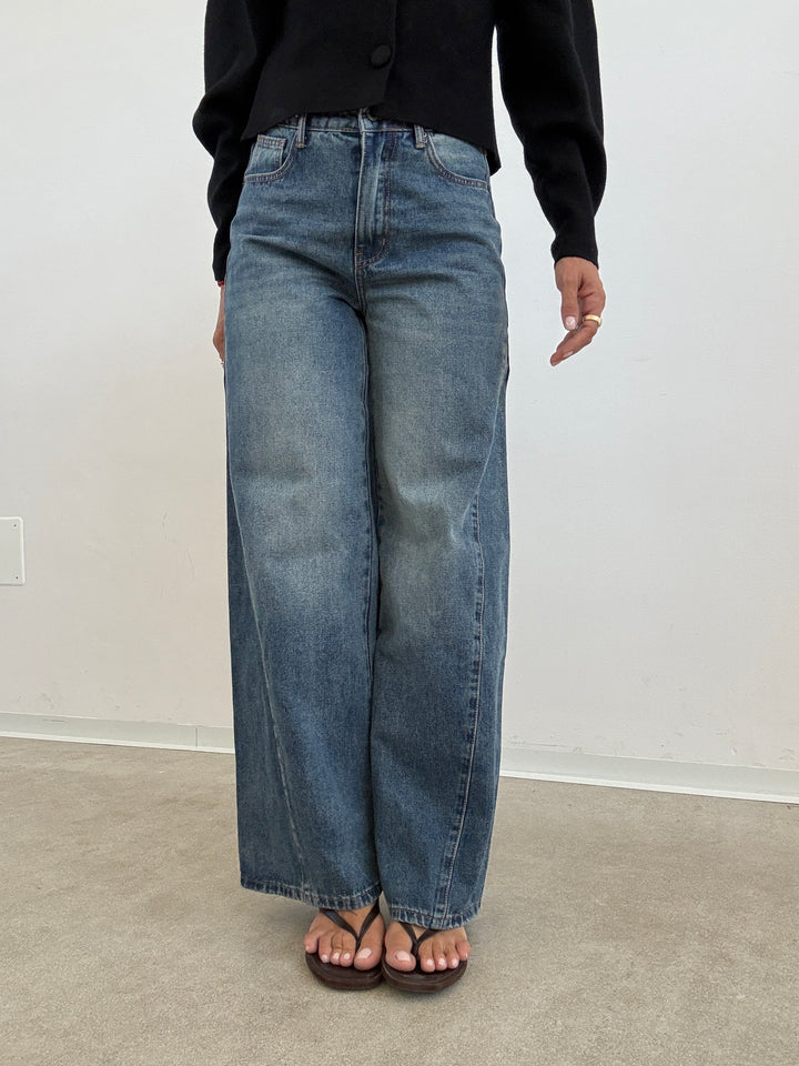 DENIM SPICCHIO MIDBLUE WASH