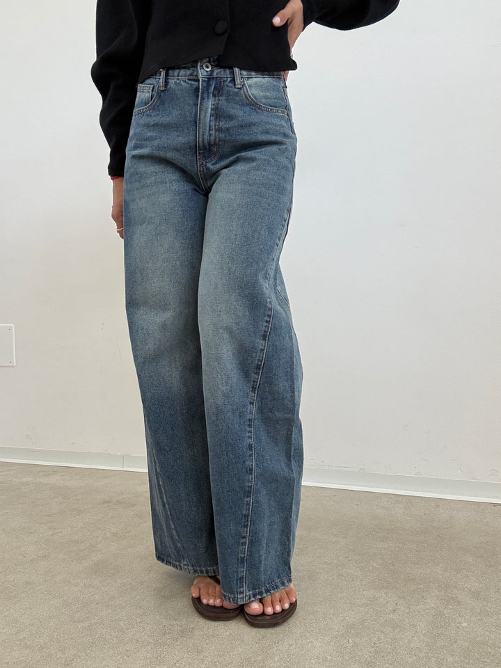 DENIM SPICCHIO MIDBLUE WASH