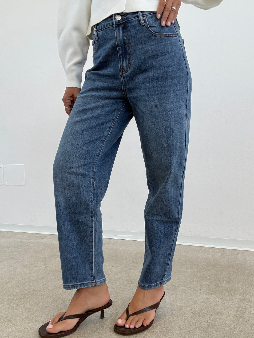 DENIM SLIM FIT MIDWASH