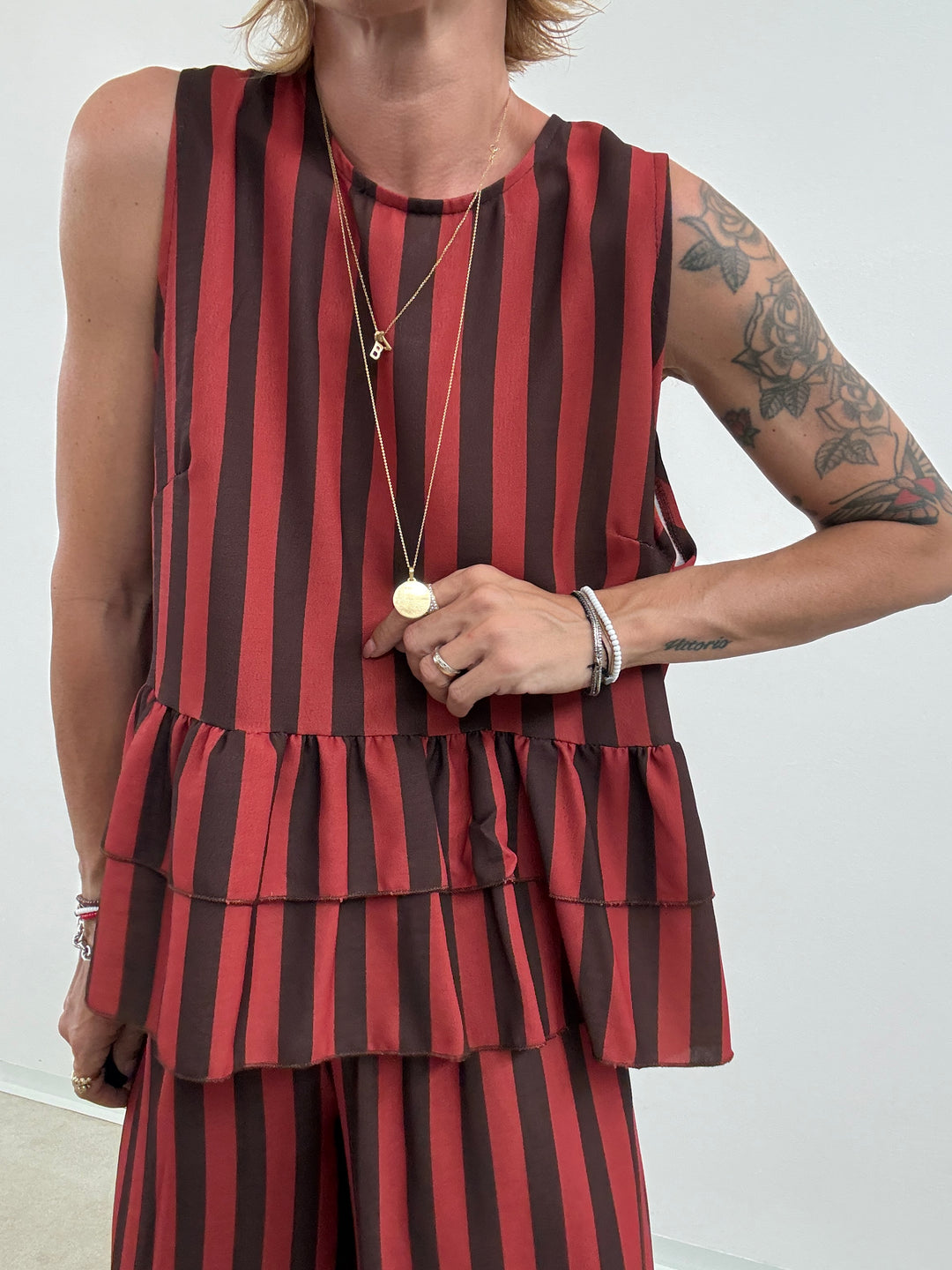SET MOIRA RIGA MARRONE/COCCIO