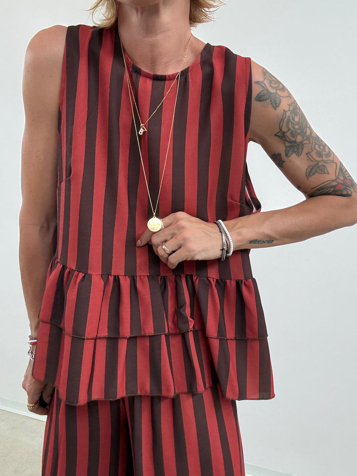 SET MOIRA RIGA MARRONE/COCCIO