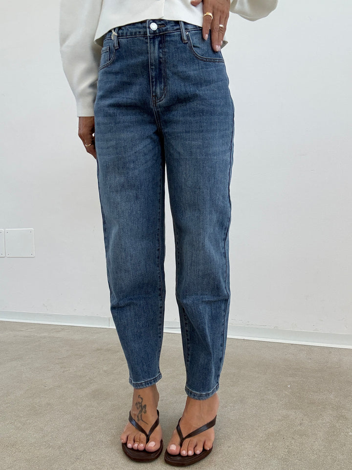 DENIM SLIM FIT MIDWASH