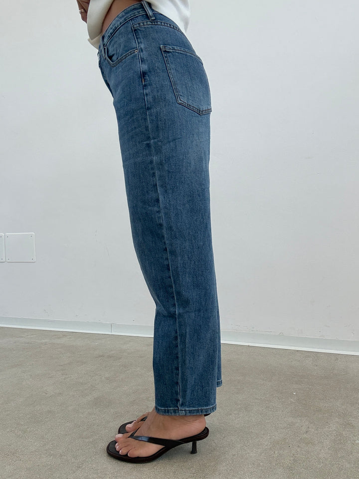 DENIM SLIM FIT MIDWASH