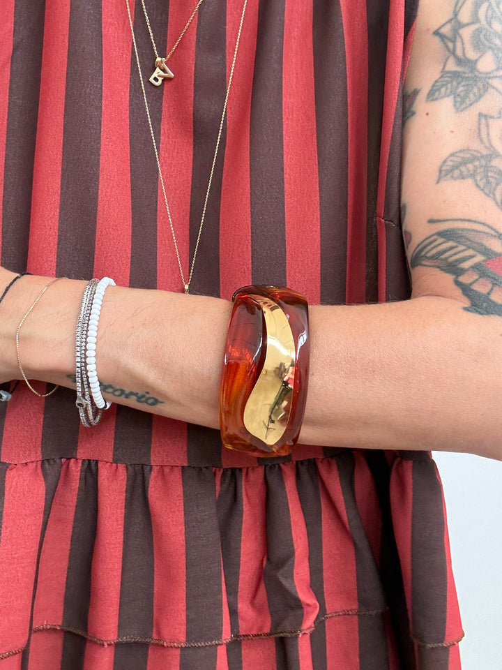 BRACCIALE AMBRA ONDA