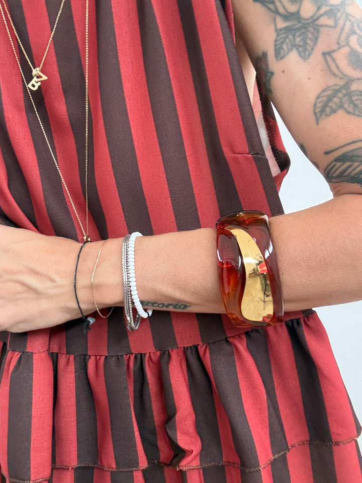 BRACCIALE AMBRA ONDA