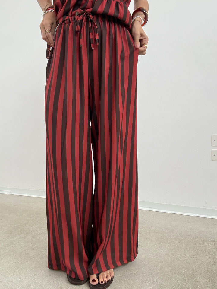 SET MOIRA RIGA MARRONE/COCCIO