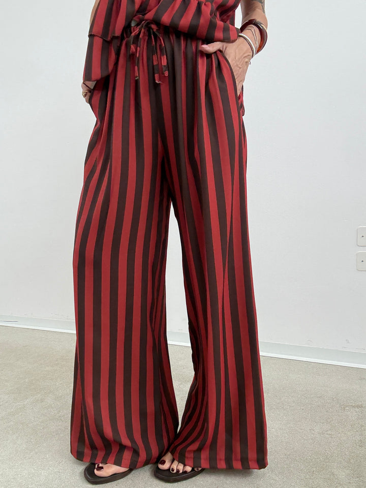 SET MOIRA RIGA MARRONE/COCCIO