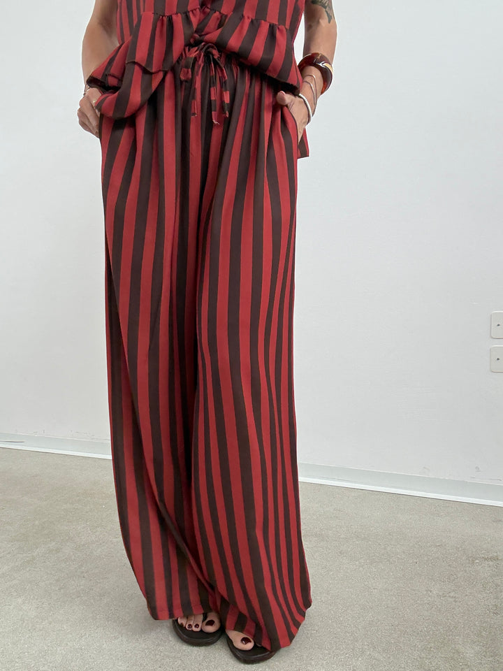 SET MOIRA RIGA MARRONE/COCCIO