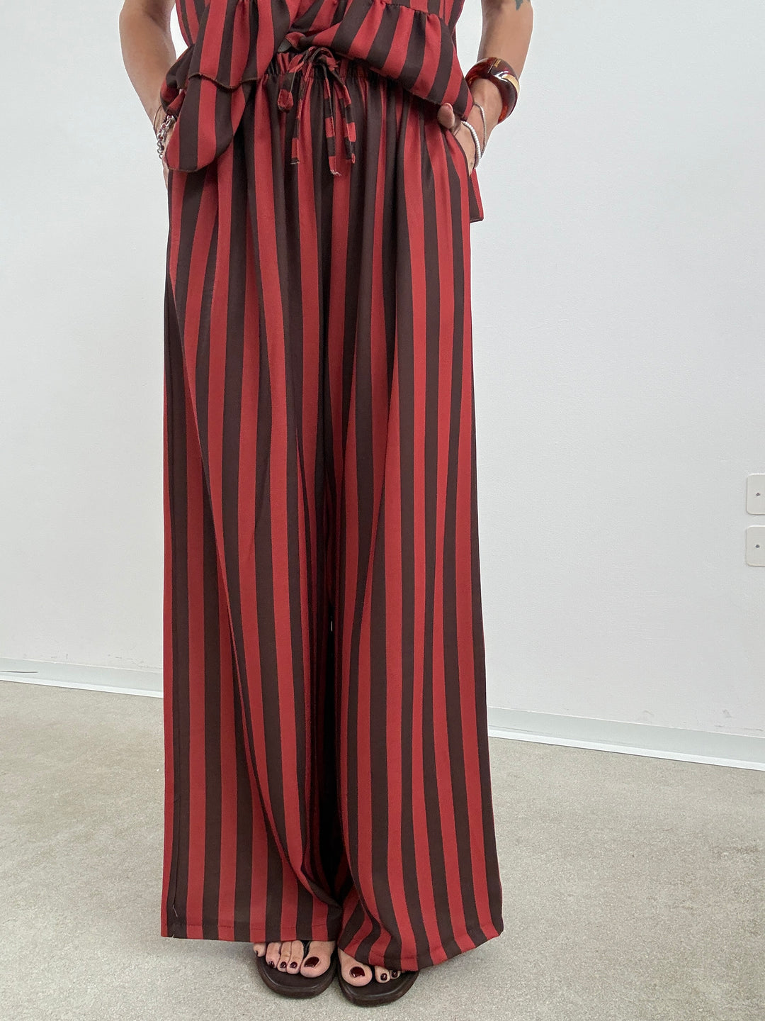 SET MOIRA RIGA MARRONE/COCCIO