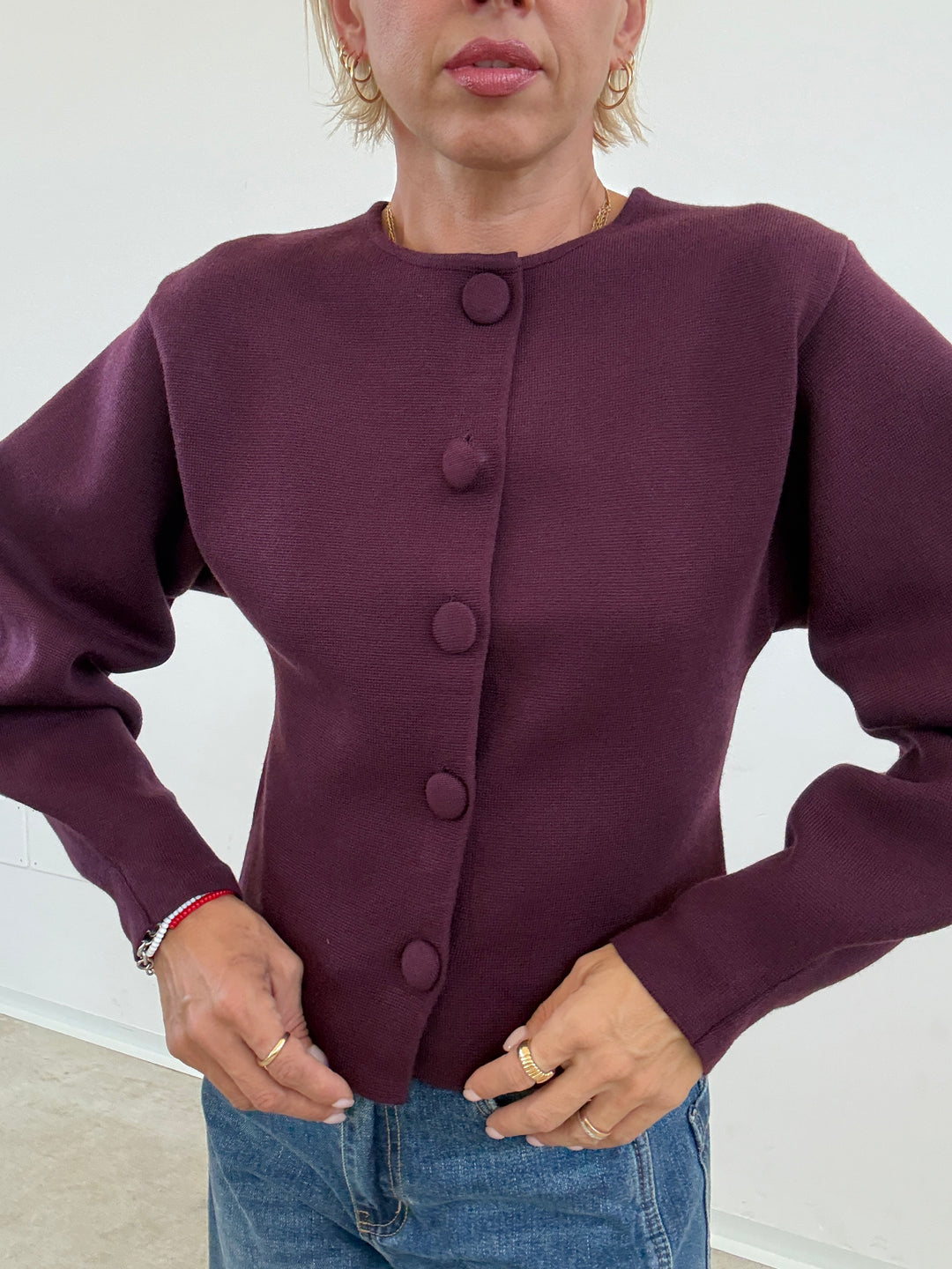 CARDIGAN AURORA BORGOGNA
