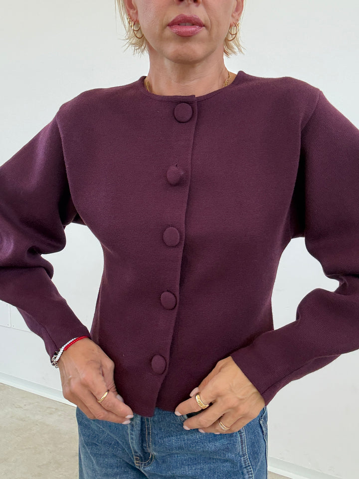 CARDIGAN AURORA BORGOGNA