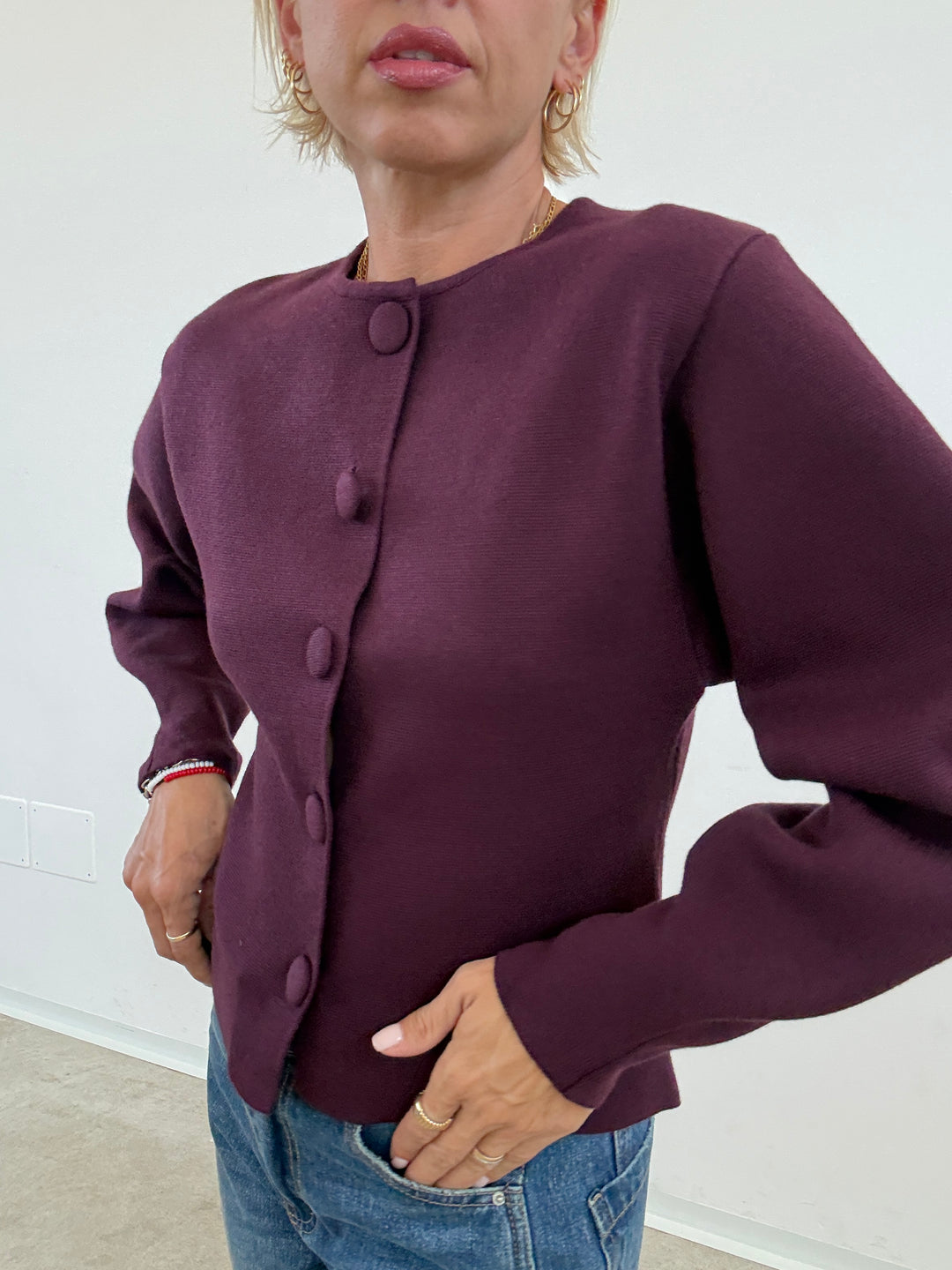 CARDIGAN AURORA BORGOGNA