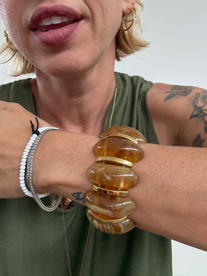 BRACCIALE ELASTICO CAPPUCCINO