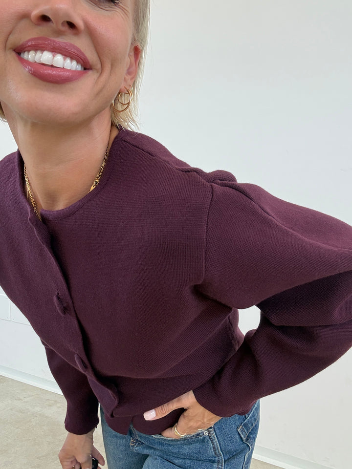CARDIGAN AURORA BORGOGNA