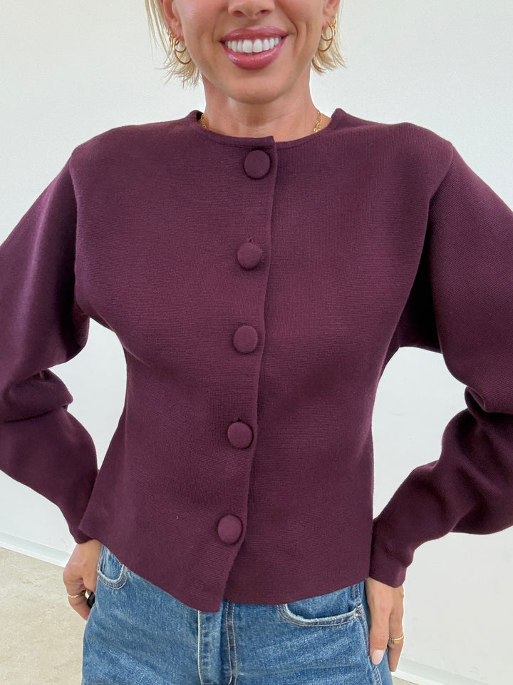 CARDIGAN AURORA BORGOGNA