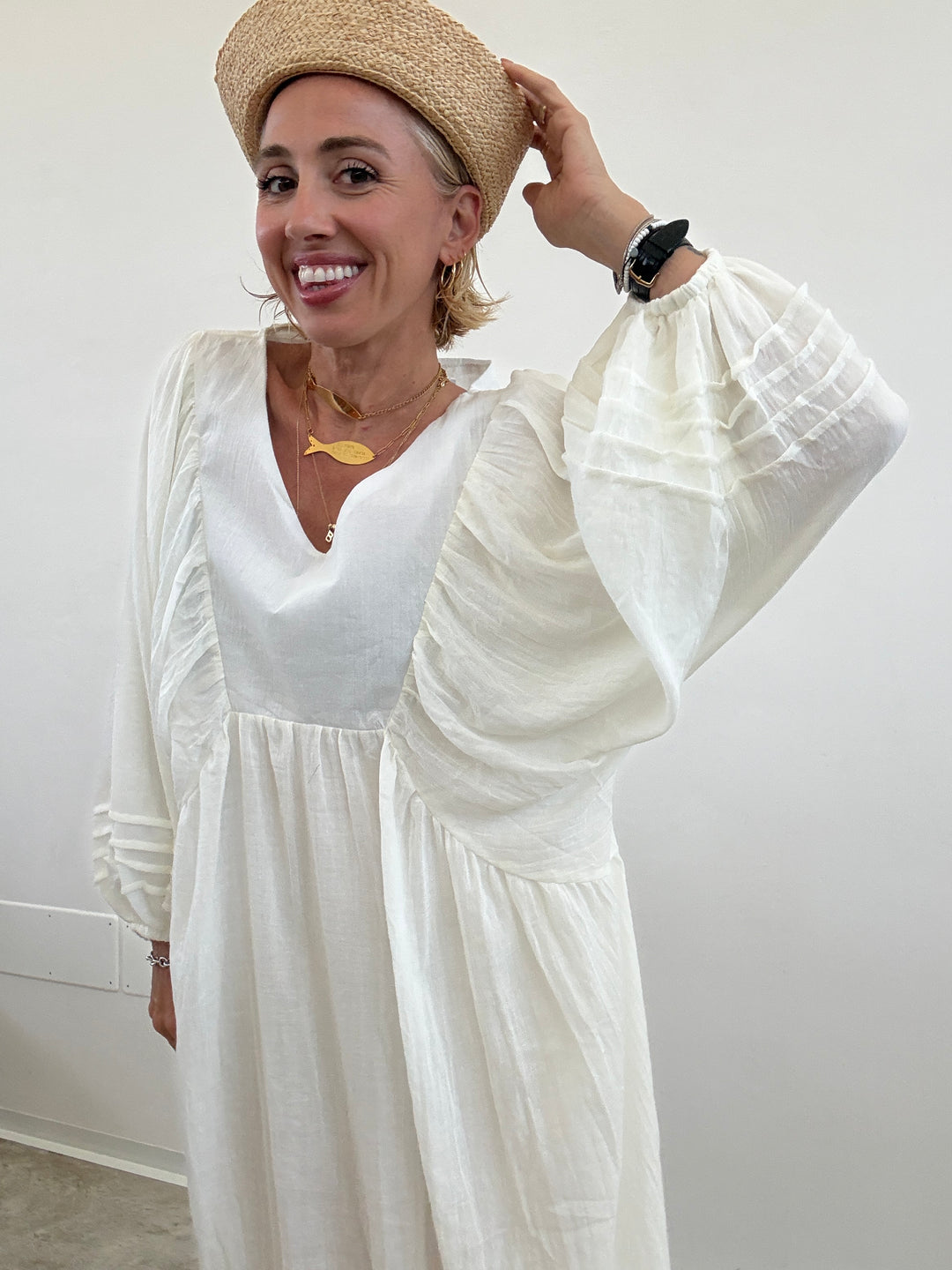 MAXI ABITO CLELIA BIANCO