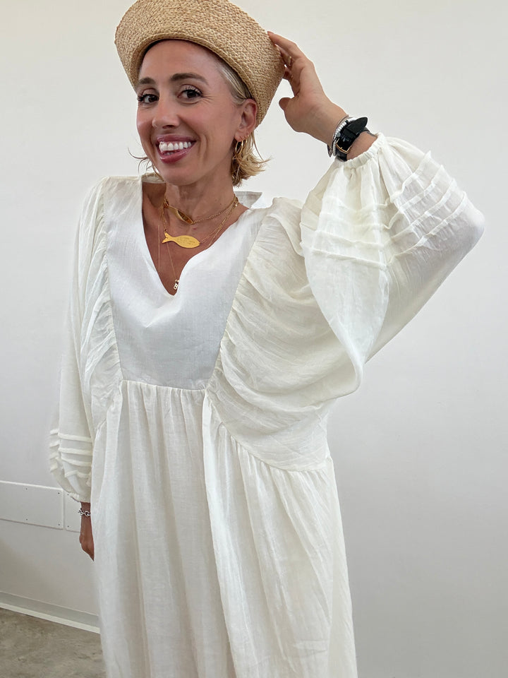 MAXI ABITO CLELIA BIANCO