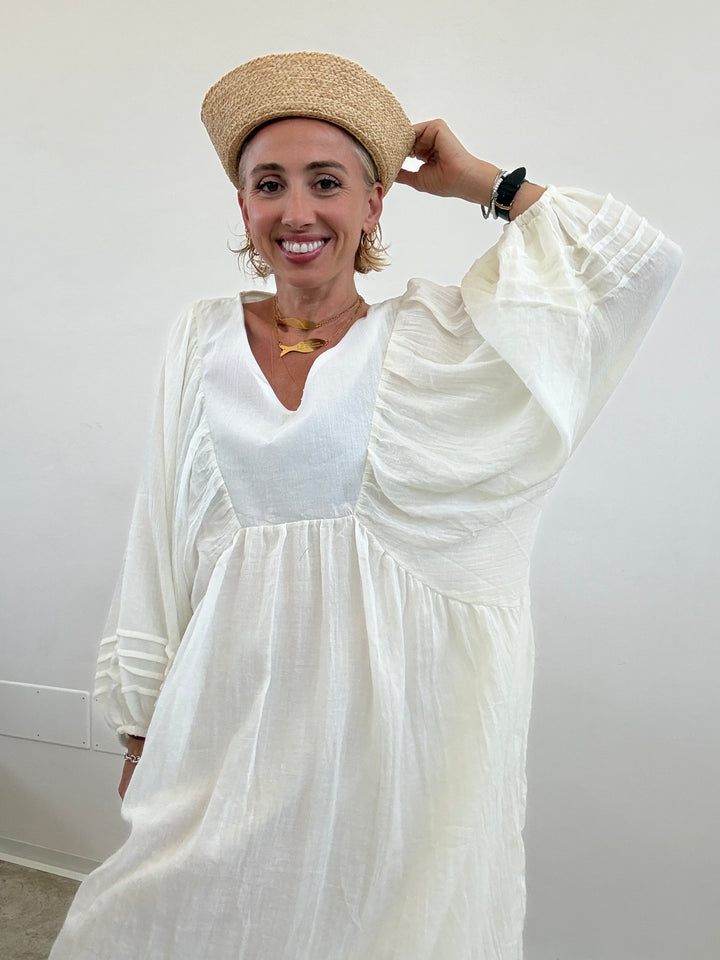 MAXI ABITO CLELIA BIANCO