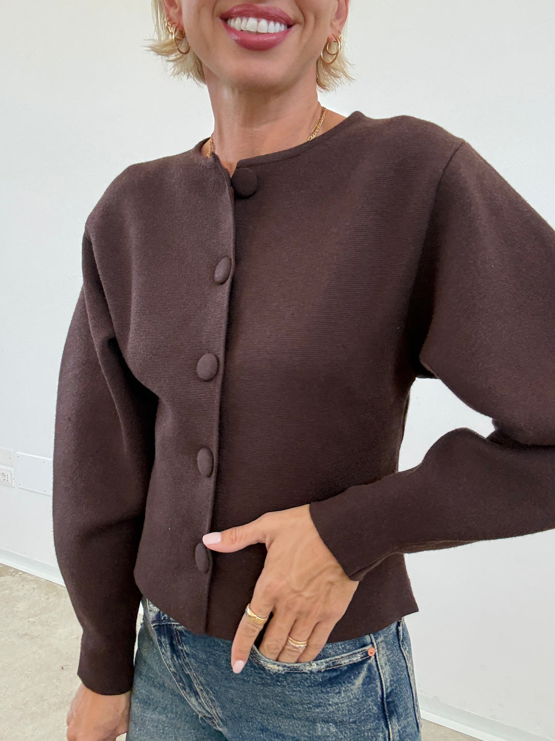CARDIGAN AURORA CIOCCO