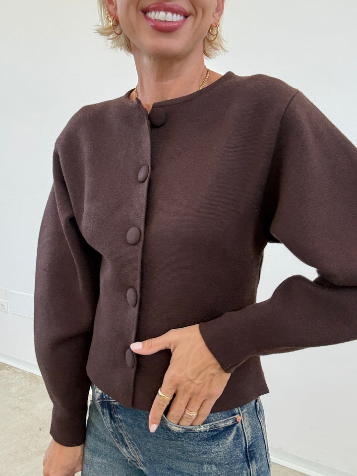 CARDIGAN AURORA CIOCCO