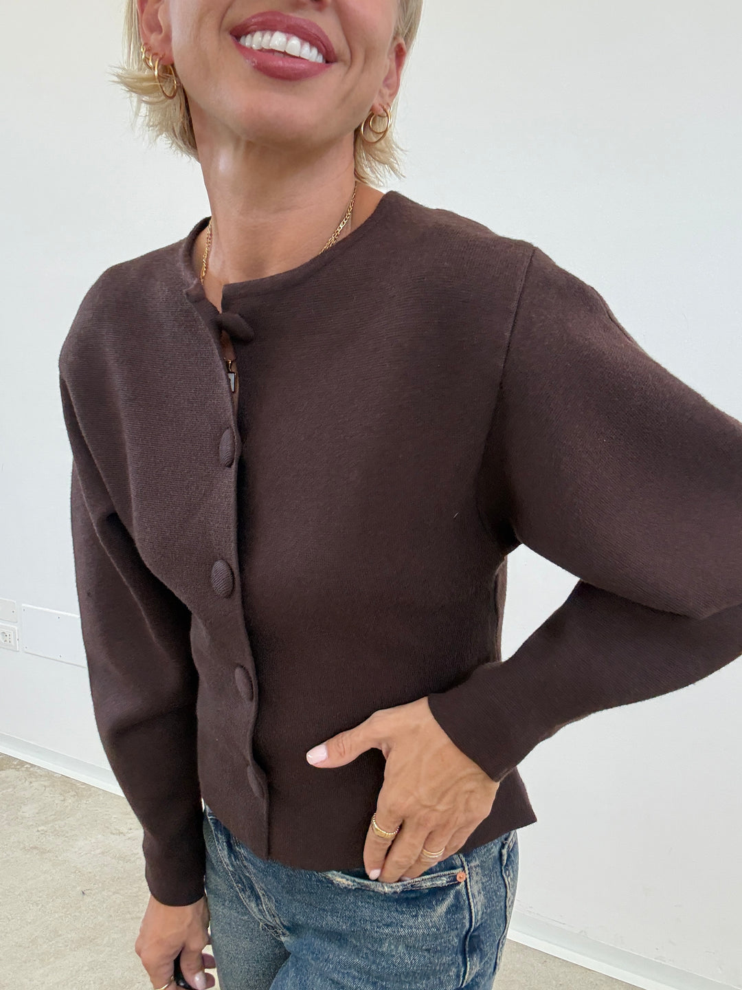 CARDIGAN AURORA CIOCCO