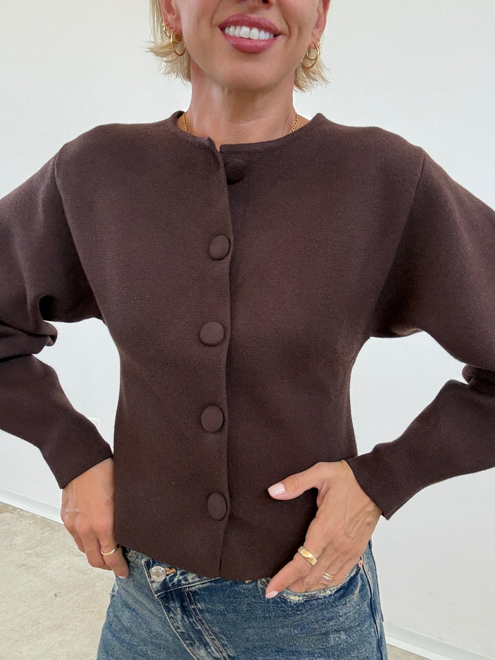 CARDIGAN AURORA CIOCCO