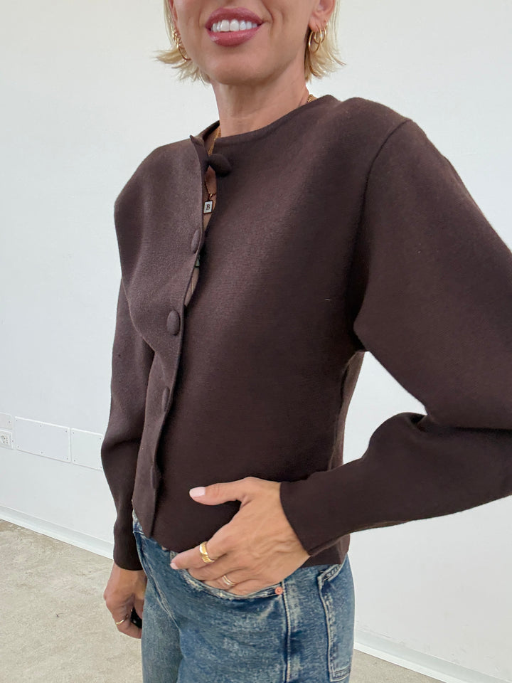 CARDIGAN AURORA CIOCCO