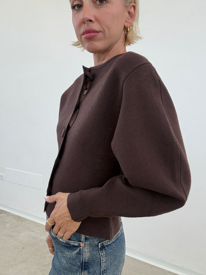 CARDIGAN AURORA CIOCCO