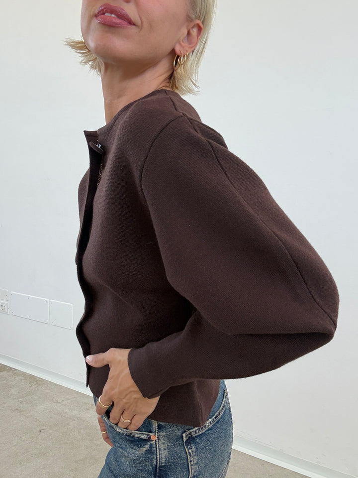 CARDIGAN AURORA CIOCCO