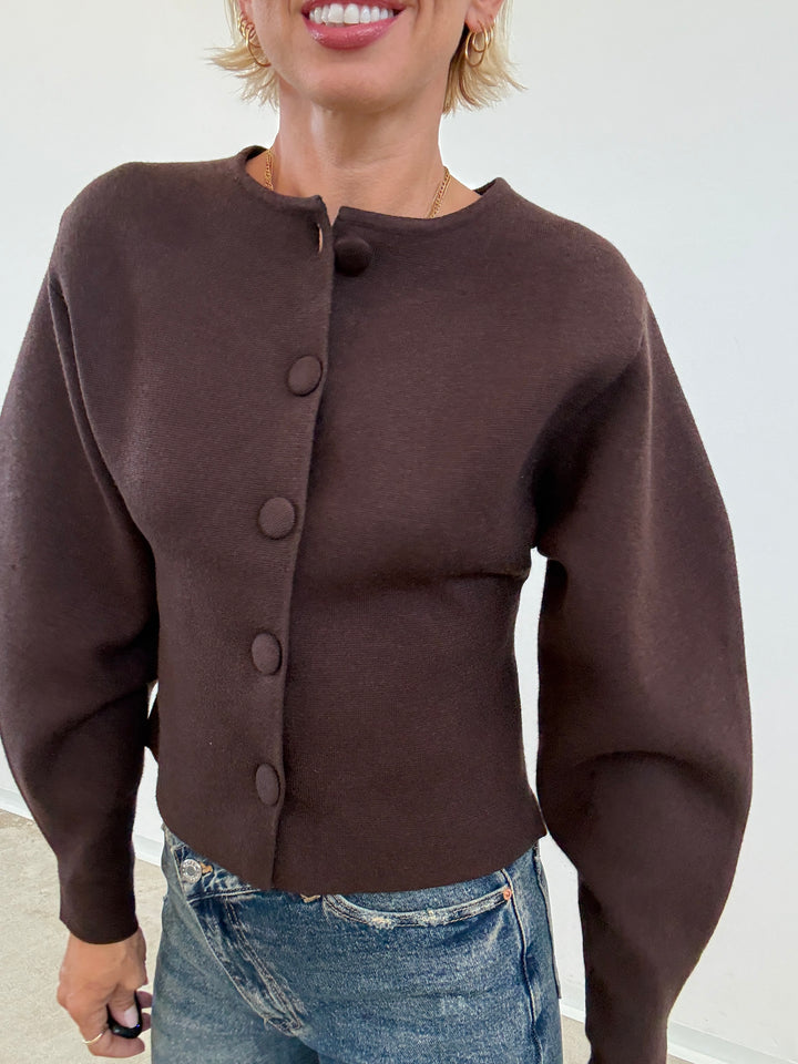 CARDIGAN AURORA CIOCCO