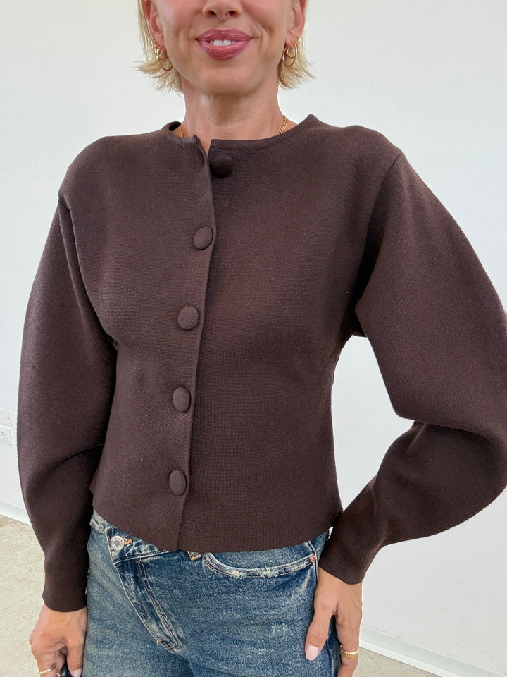 CARDIGAN AURORA CIOCCO
