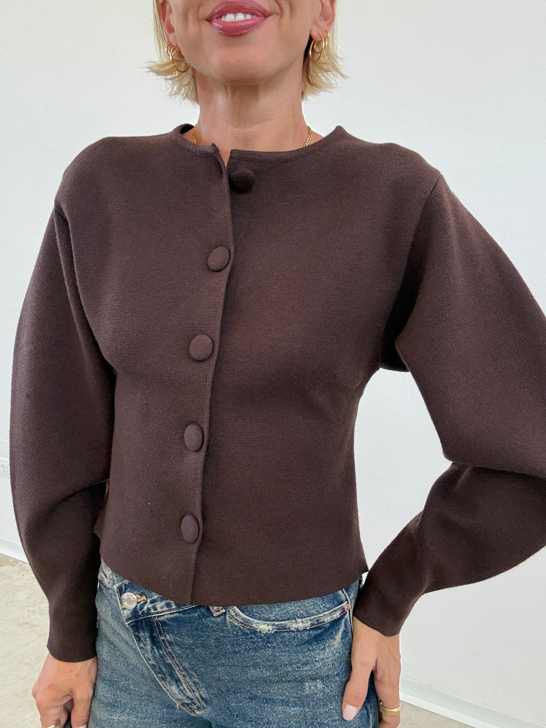 CARDIGAN AURORA CIOCCO