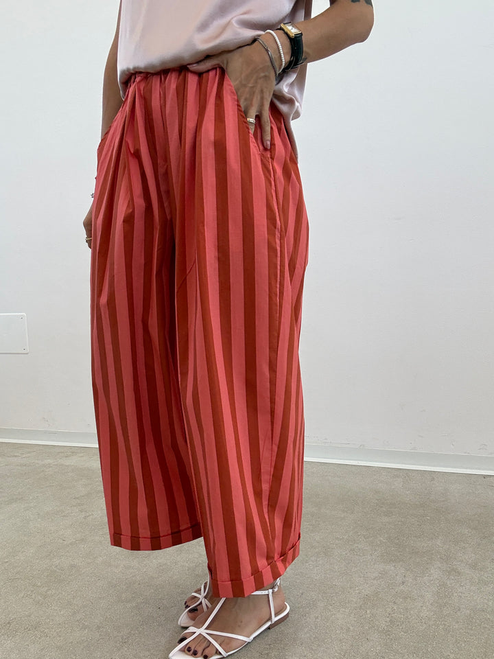 PANTALONE OLIMPIA RIGA CORALLO/RUST