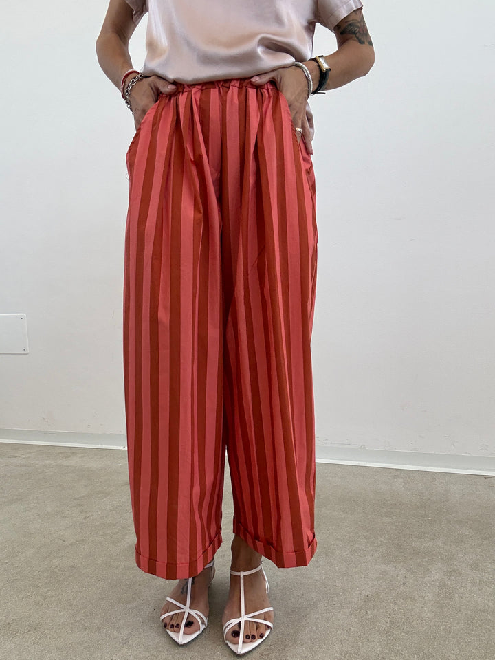 PANTALONE OLIMPIA RIGA CORALLO/RUST
