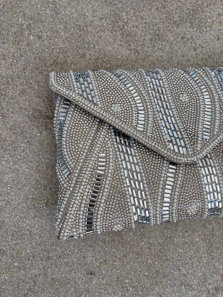 POCHETTE BUSTA ARGENTO