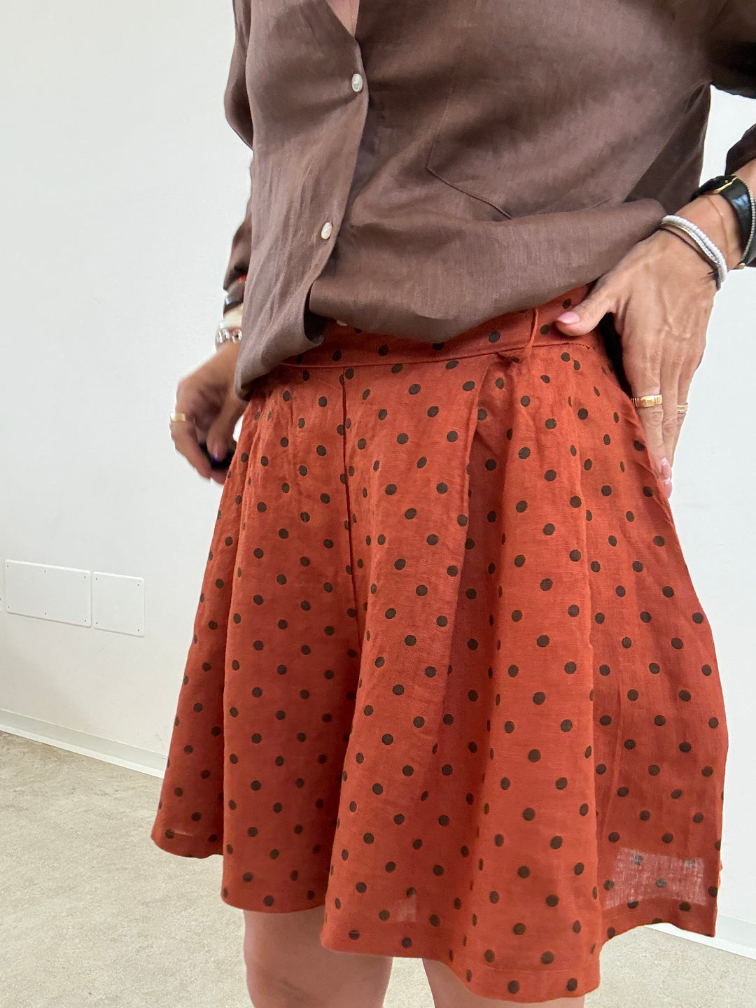 BERMUDA POIS LINO RUST