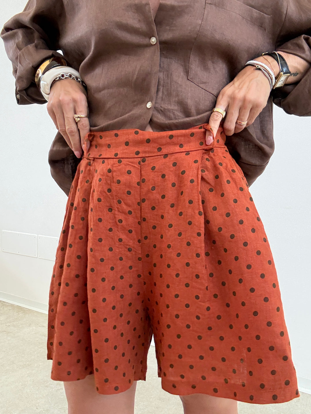 BERMUDA POIS LINO RUST
