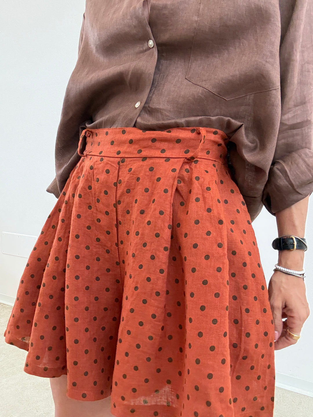 BERMUDA POIS LINO RUST