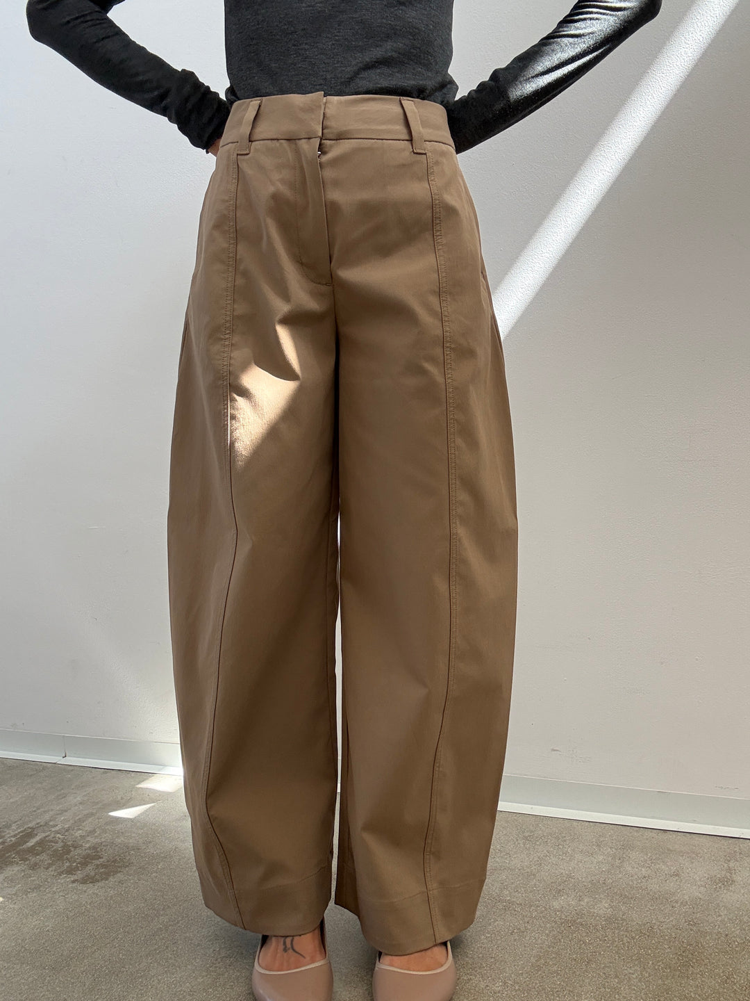 PANTA RUBINA BAGGY NOCCIOLA