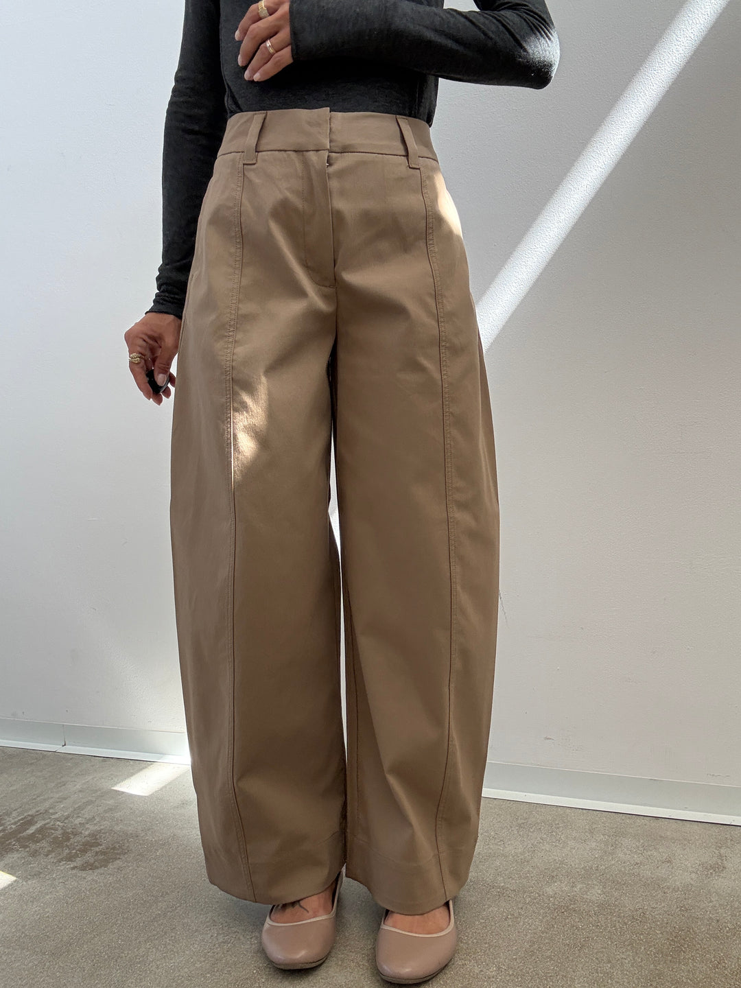 PANTA RUBINA BAGGY NOCCIOLA