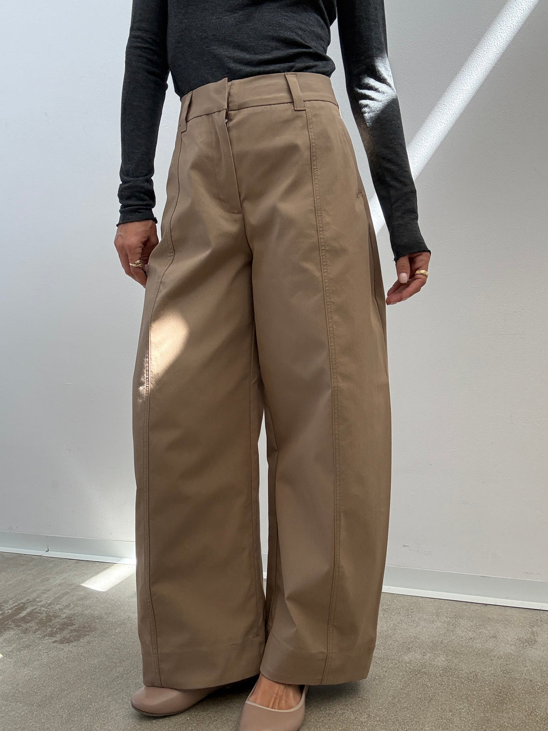 PANTA RUBINA BAGGY NOCCIOLA