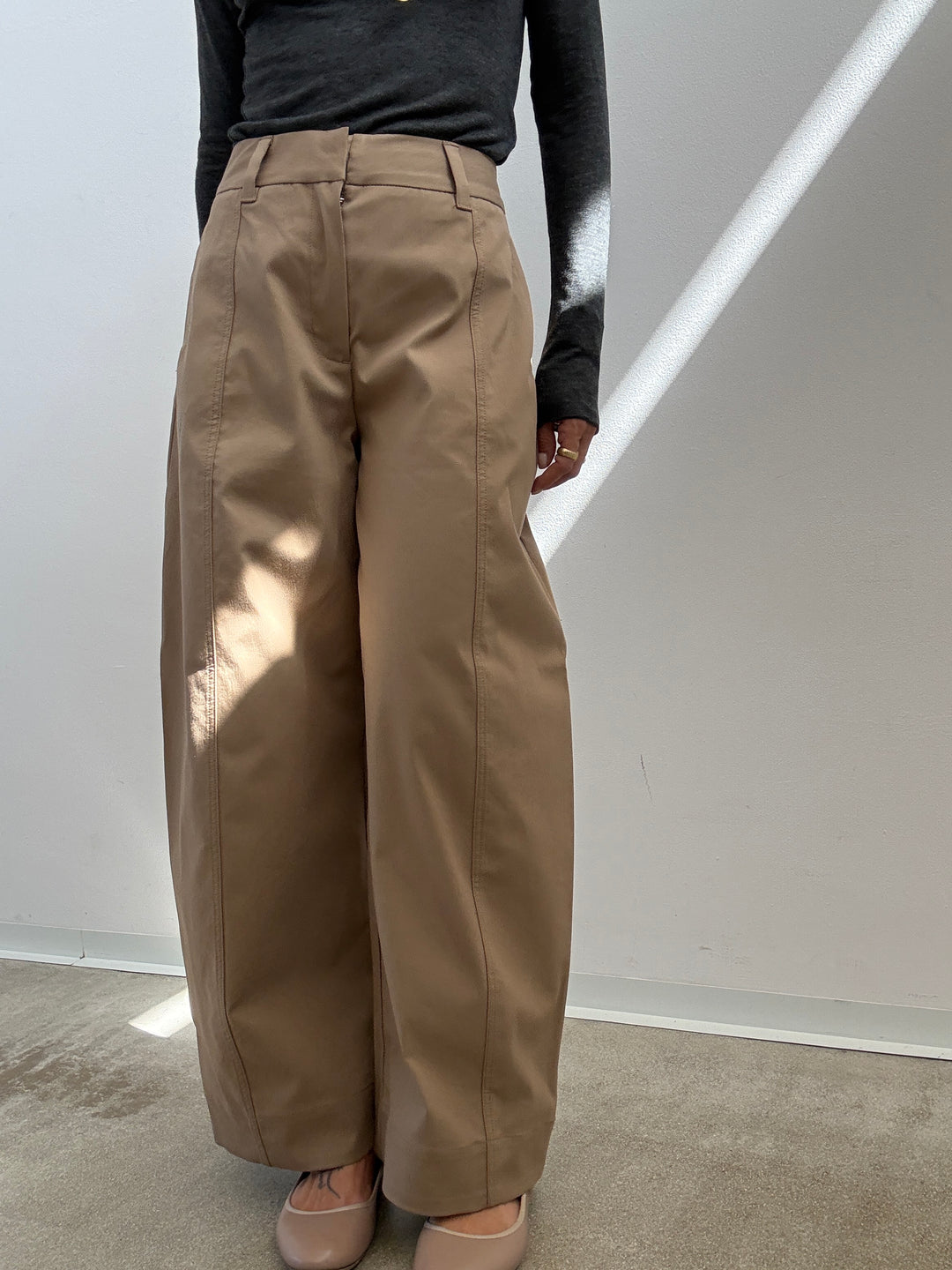 PANTA RUBINA BAGGY NOCCIOLA